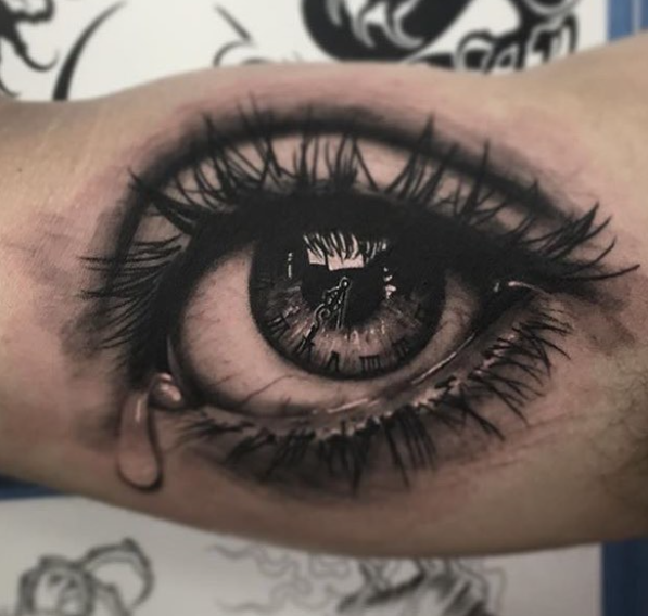 Eye Tattoo By Ricardo Camargo